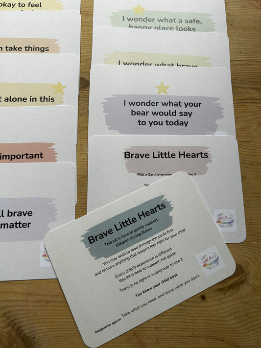 Brave Little Hearts (Illness) - Reflection Card Collection
