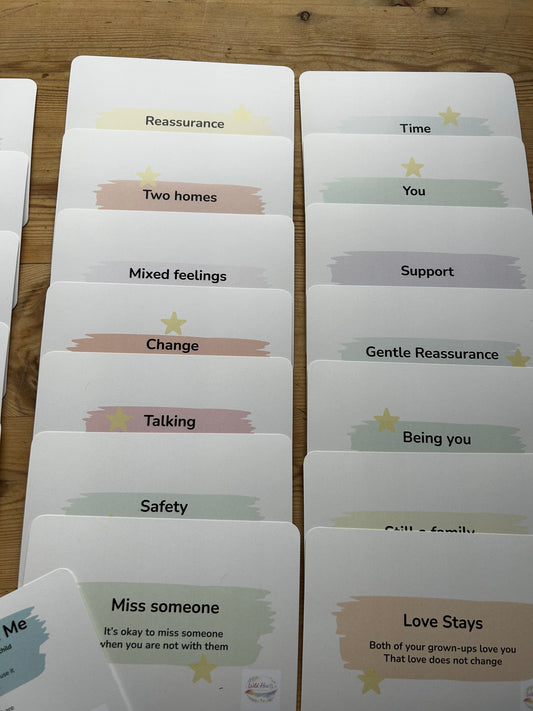 Two Homes, One Me (Divorce, Co-Parenting) - Reflection Card Collection
