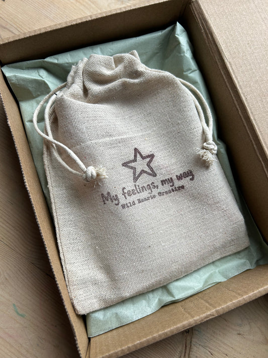 My feelings, my way, thoughtful emotional support tools or children's creative wellbeing kits, 