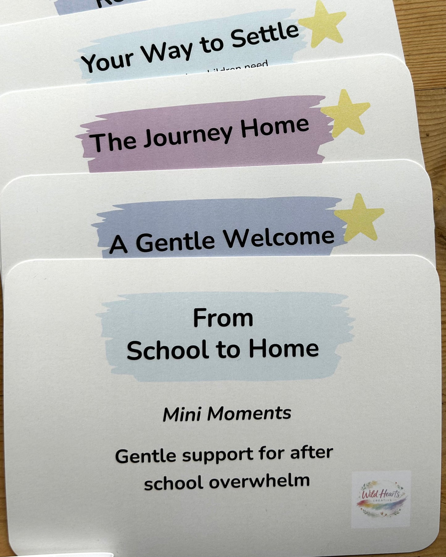 After school overwhelm emotional support kit for primary school children.  After school restraint collapse support 