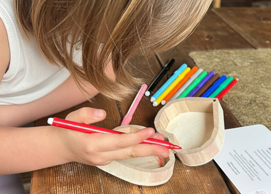 Child using the Something For You Kit for emotional expression