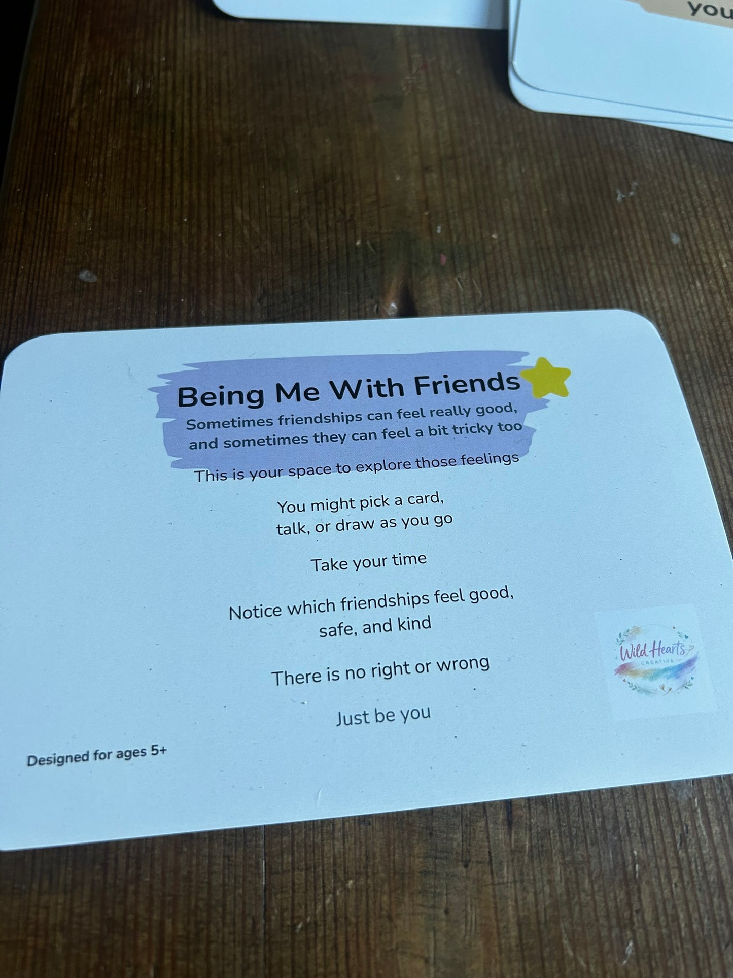 Being Me, With Friends (Relationship Skills)